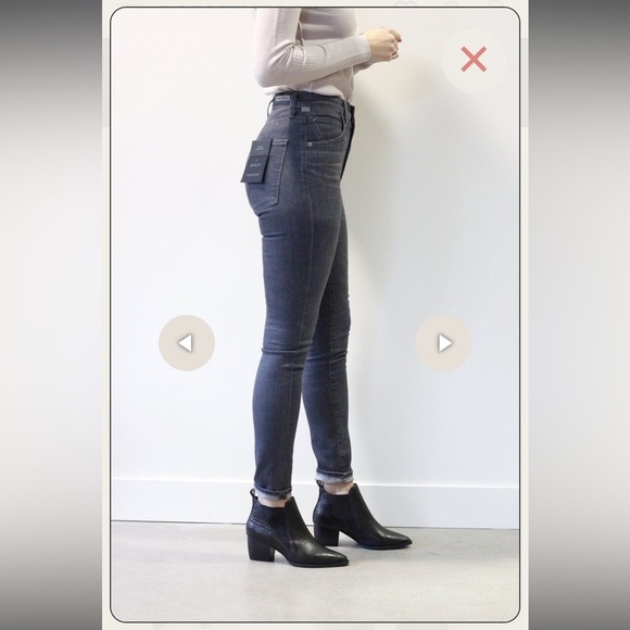 CITIZENS OF HUMANITY Chrissy Uber High Rise Skinny in Moondance Size 29 EUC 85 - Picture 2 of 9